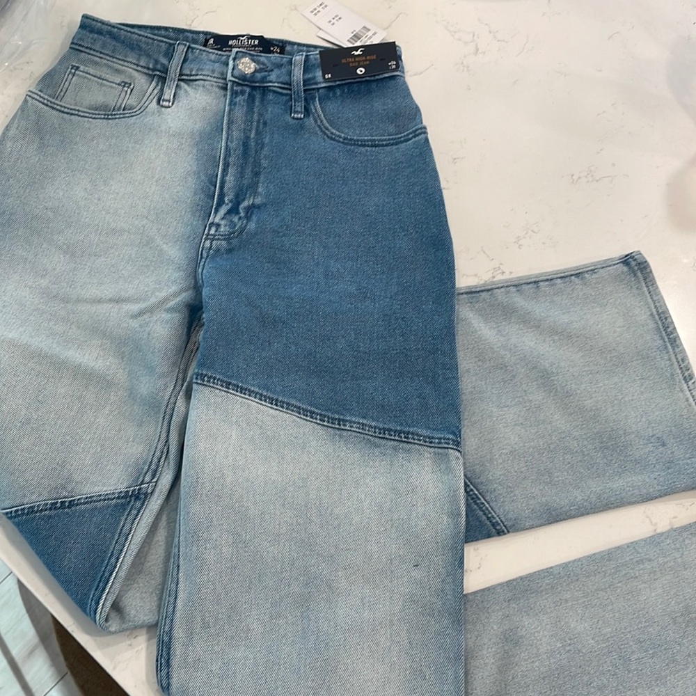 Hollister dad jeans